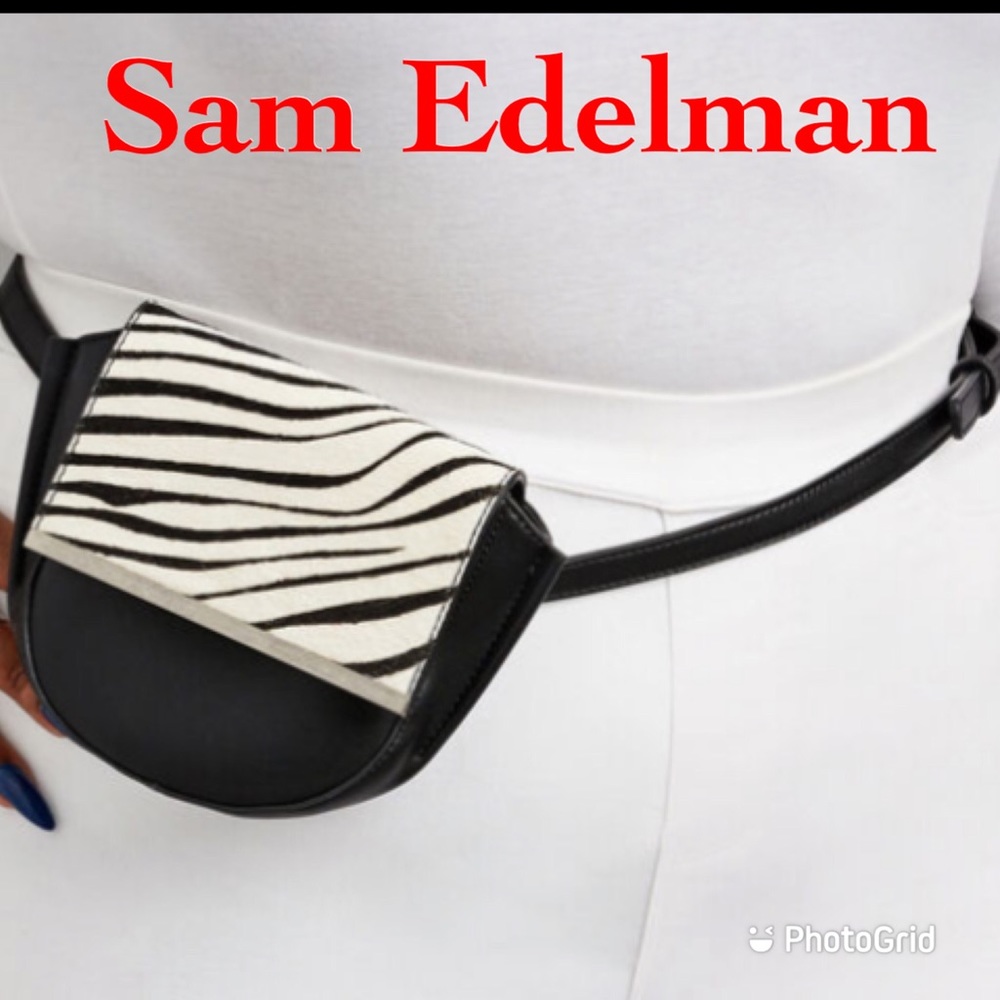 🌺BRAND NEW🌺Sam Edelman ZebraPrint ConvertibleBag